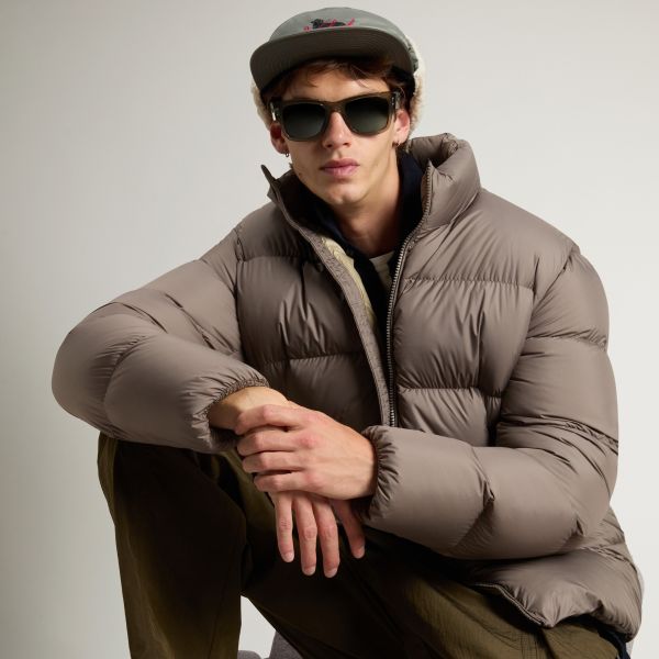 Woolrich Cloud Eagle Puffer Bruin