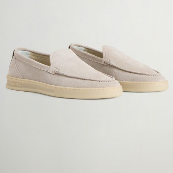 Woolrich Double U.T. Loafers Beige