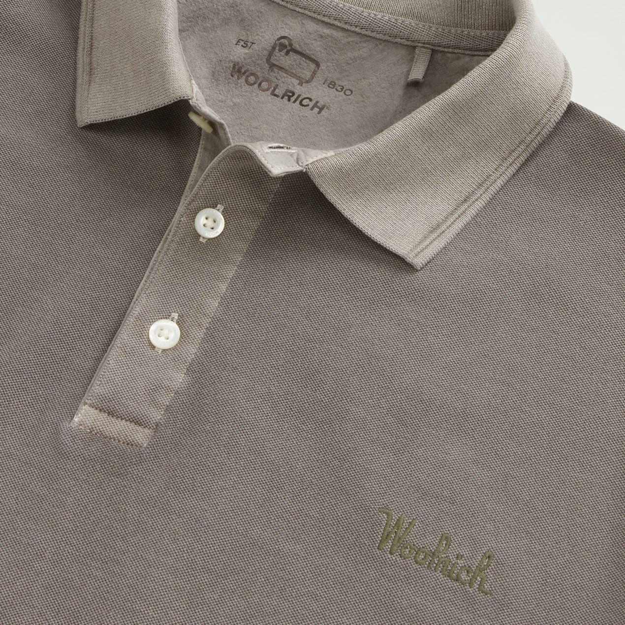 Woolrich Mackinack Polo Donker Groen