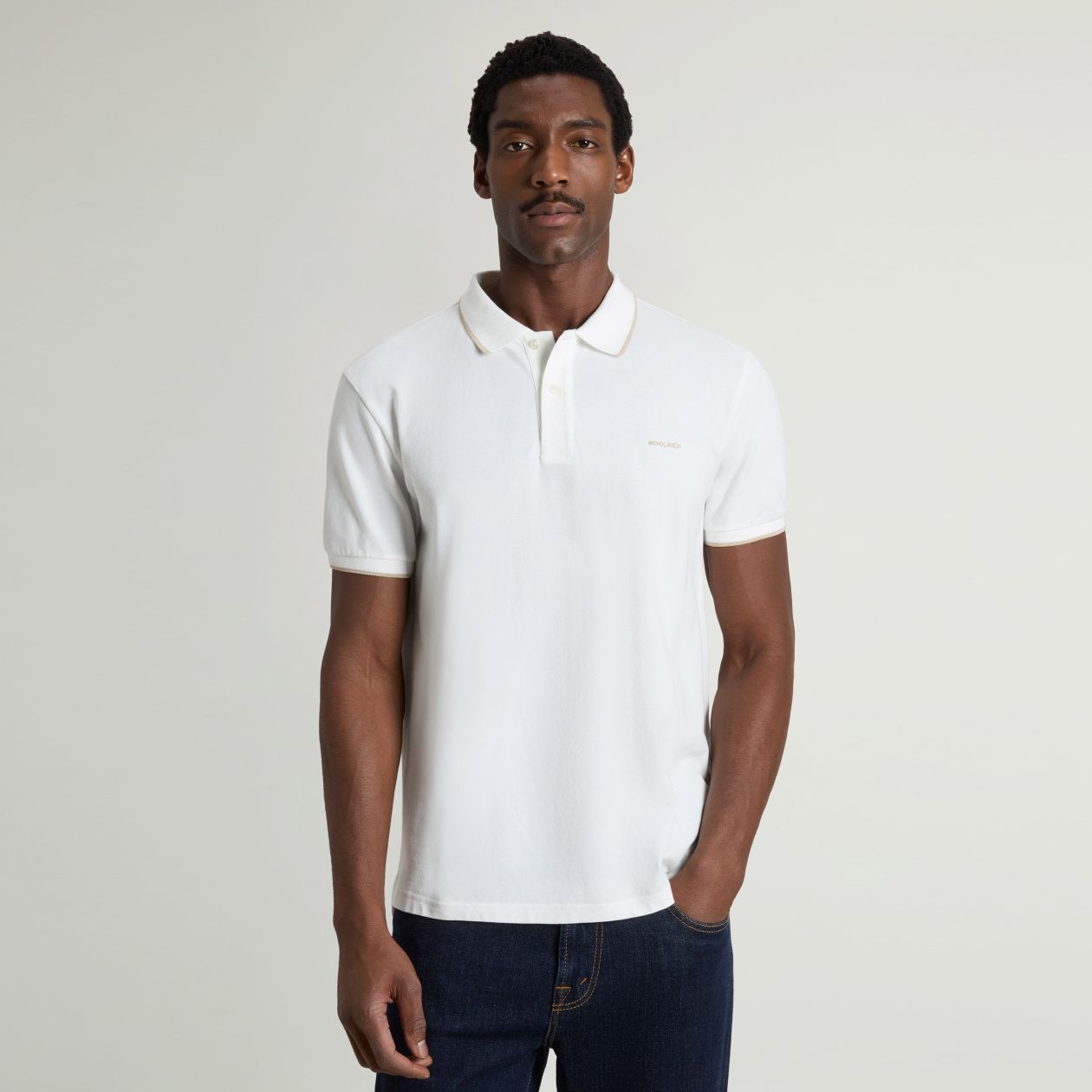 Woolrich Monterey Polo Wit