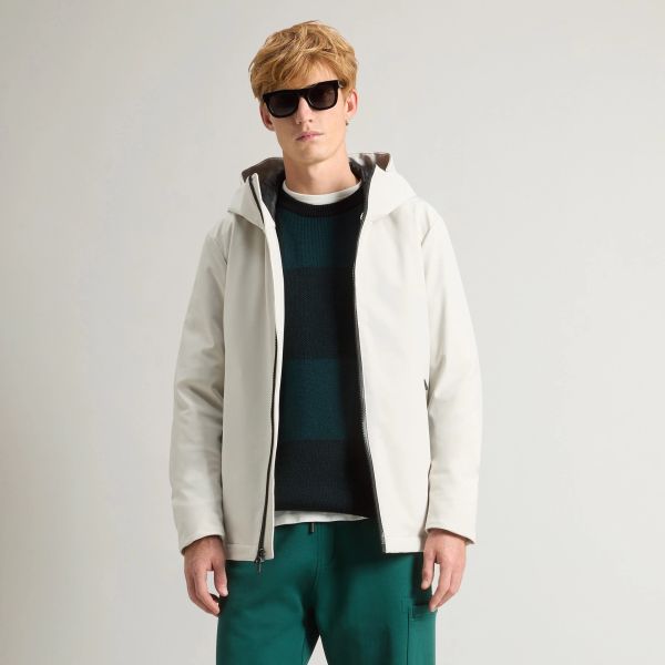 Woolrich Pacific Soft Shell Jack Beige