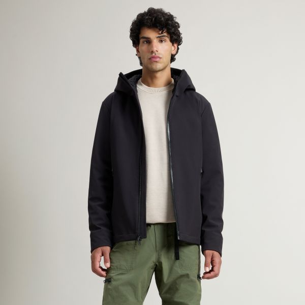Woolrich Pacific Soft Shell Jack Zwart