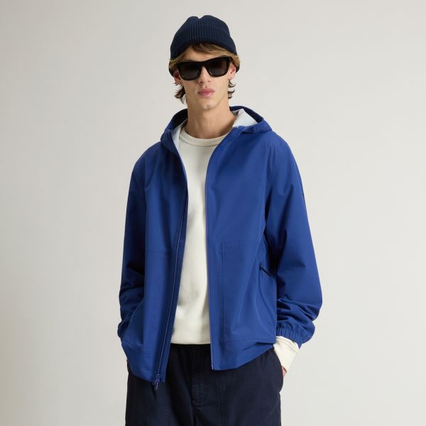 Woolrich Pacific Two Layers Jack Blauw
