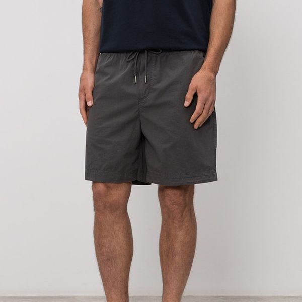 Woolrich Poplin Korte Broek Antraciet
