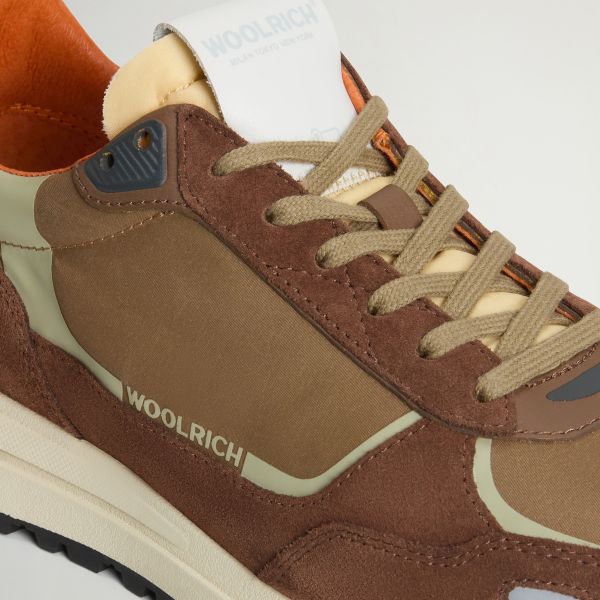 Woolrich Retro Sneaker Bruin