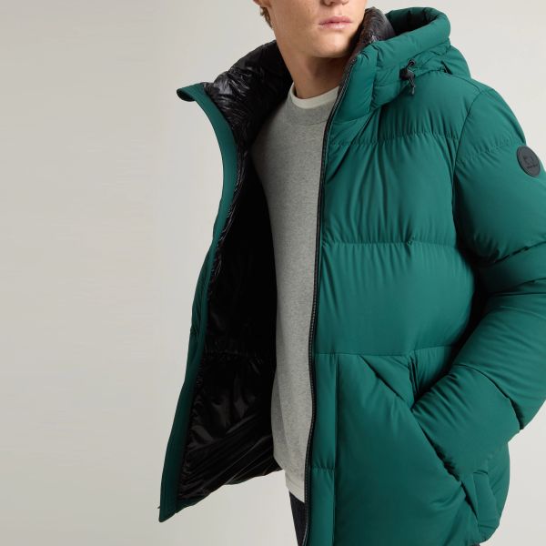 Woolrich Sierra Supreme Down Jas Groen
