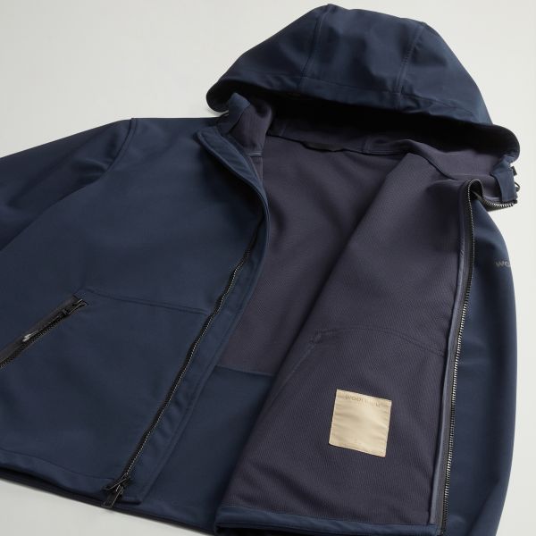 Woolrich Soft Shell Jack Navy
