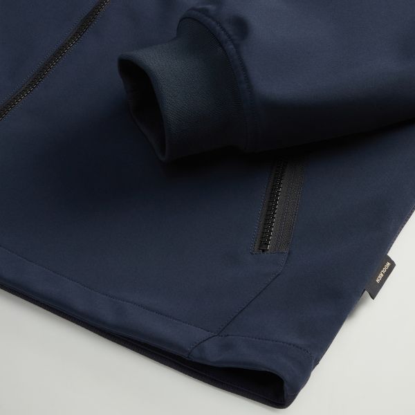 Woolrich Soft Shell Jack Navy