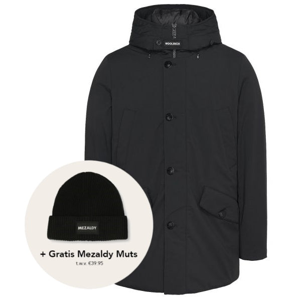 Woolrich Stretch Arctic Parka Zwart