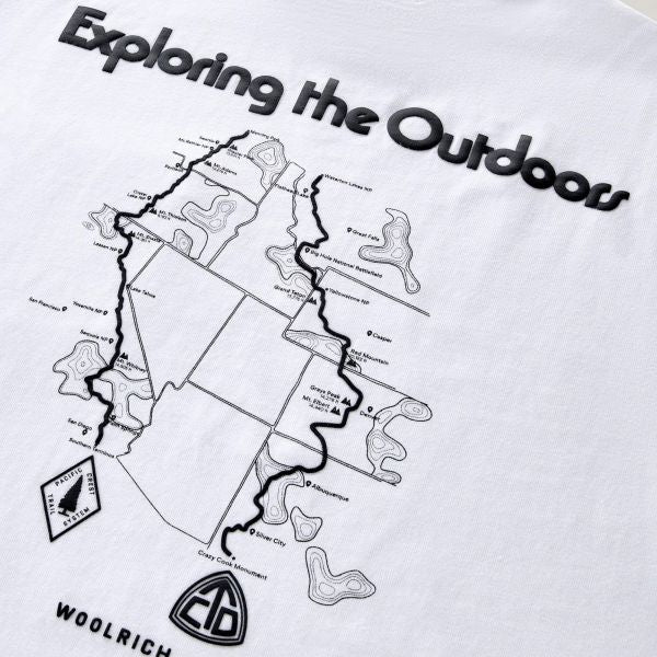 Woolrich Trail T-shirt Wit