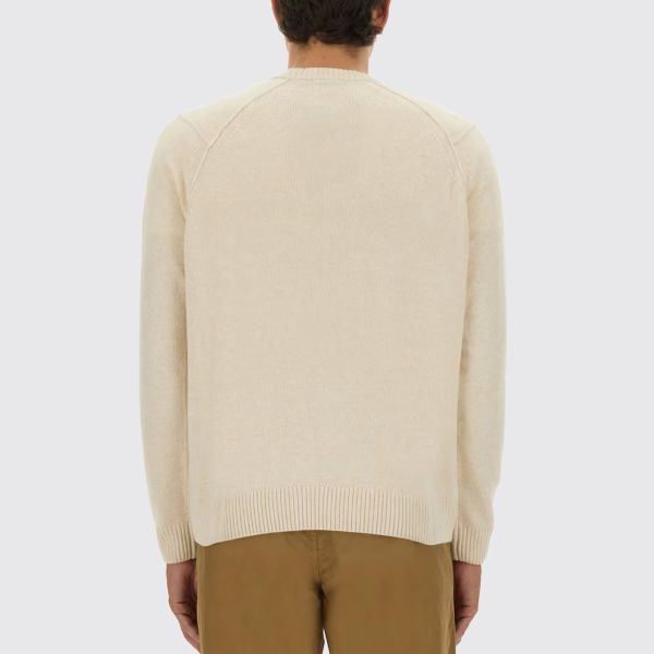 Woolrich Wool Cash Sweater Off White