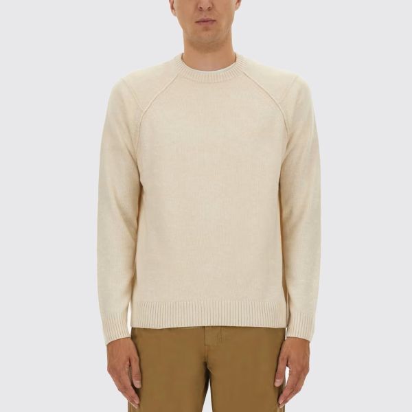 Woolrich Wool Cash Sweater Off White