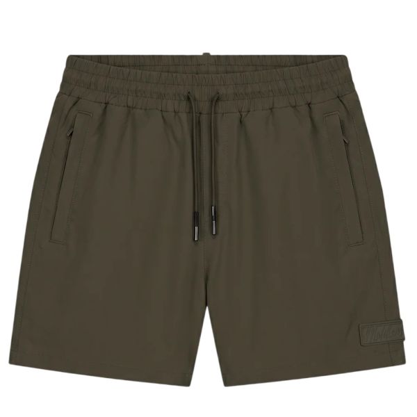 Malelions Nylon Zwembroek Donker groen