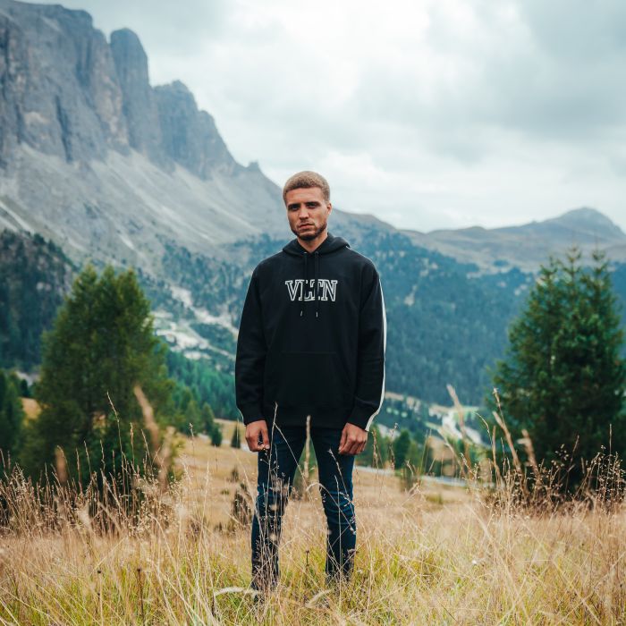 Valentino Garavani VLTN Hoodie Zwart/Off White