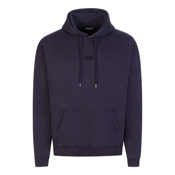 Dsquared2 Mini Logo Hoodie Navy