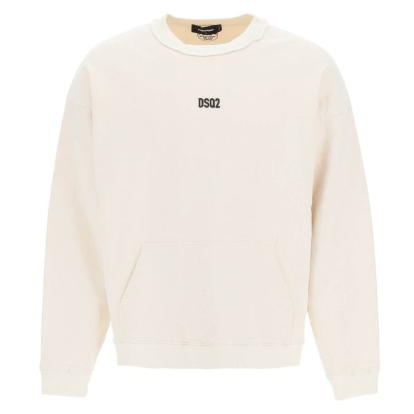 Dsquared2 Mini Logo Sweater Beige