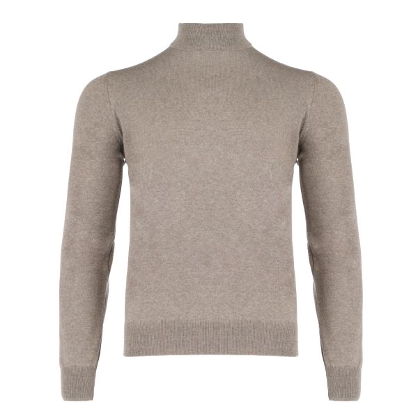 gran sasso knitwear mock sweater zand