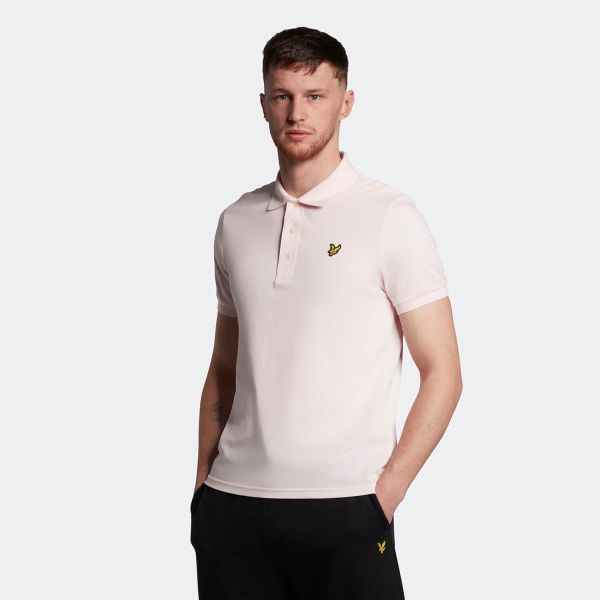 Lyle & Scott Plain Polo Roze