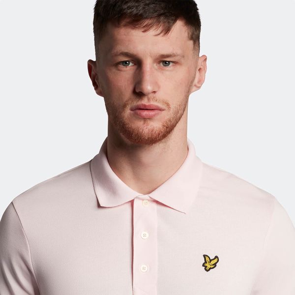 Lyle & Scott Plain Polo Roze