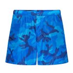 Valentino Garavani Camouflage Zwembroek Blauw