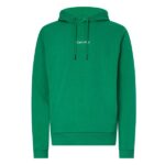 Calvin Klein Interlock Micro Logo Hoodie Groen