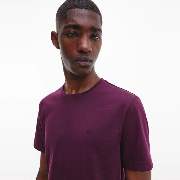 Calvin Klein Smooth T-shirt Paars