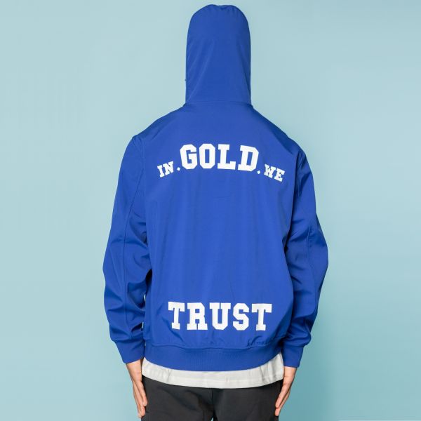In Gold We Trust The Gift Jas Blauw