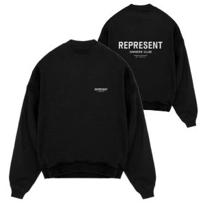 represent owners club sweater zwart
