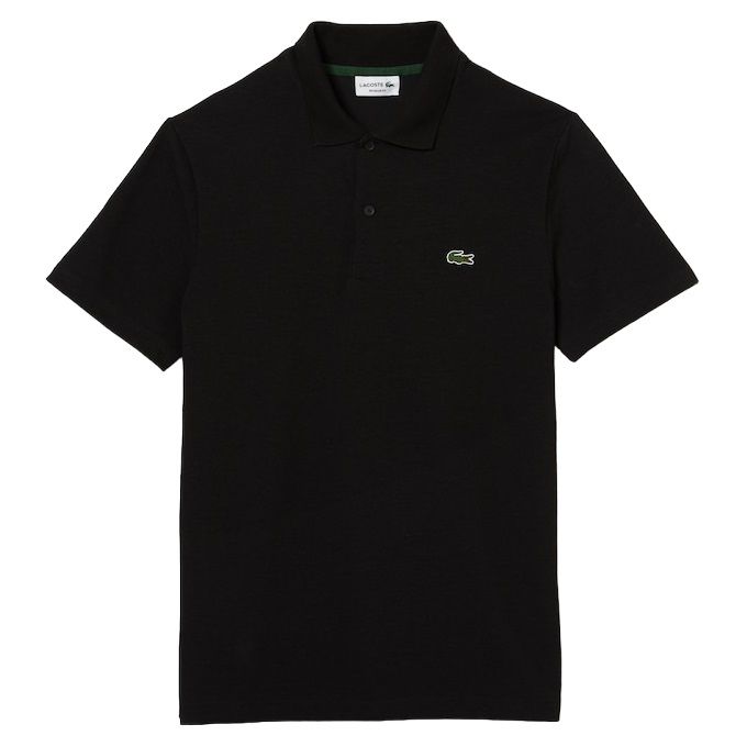 lacoste classic fit polo zwart
