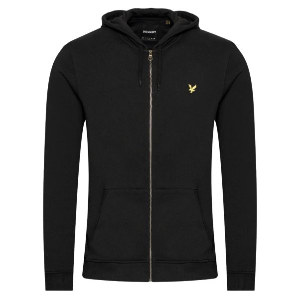 Lyle & Scott Zip Through Vest Zwart