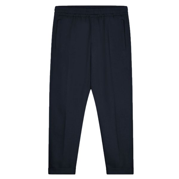 Olaf Slim Elasticated Broek Navy