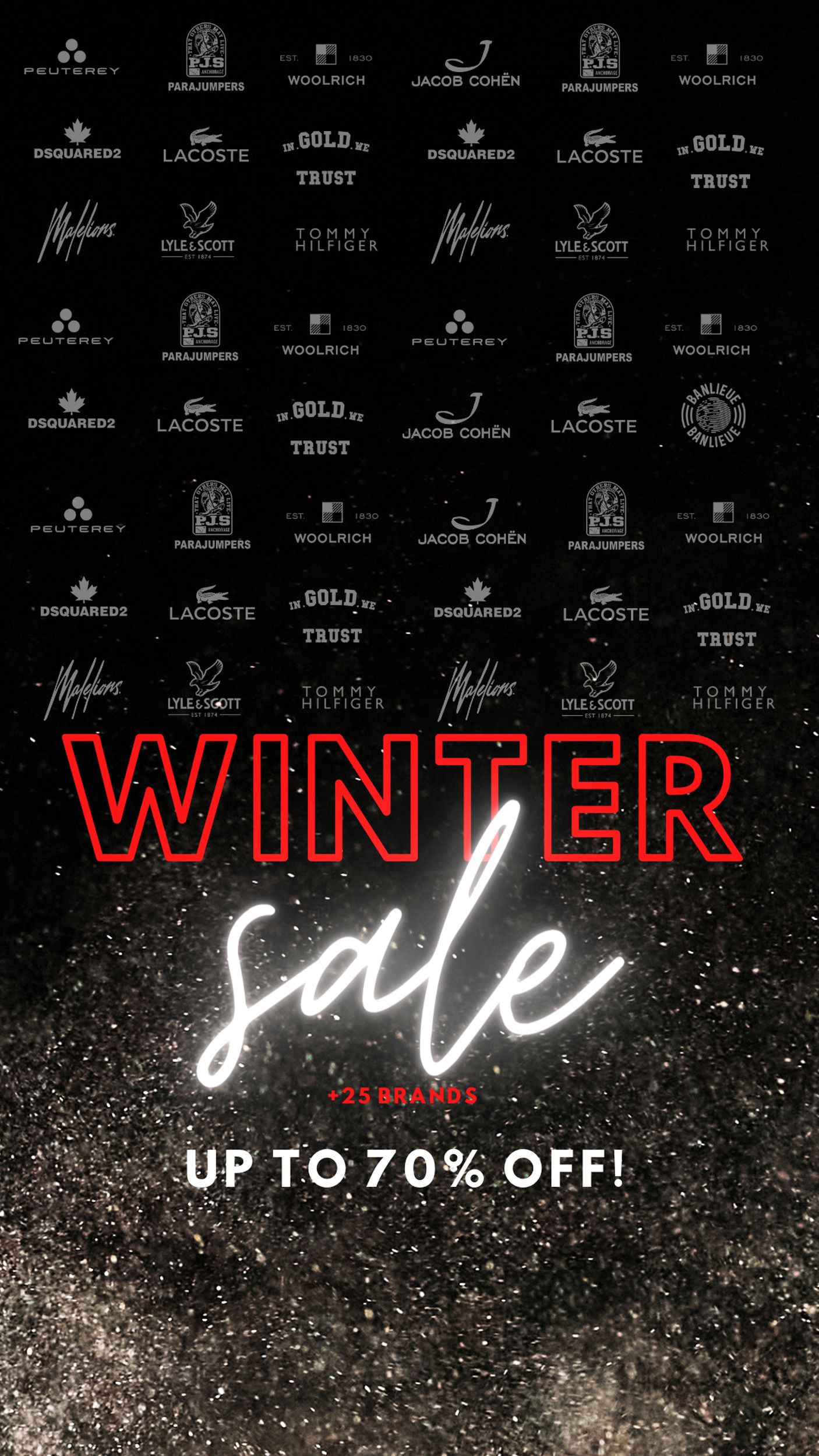 Banner Wintersale