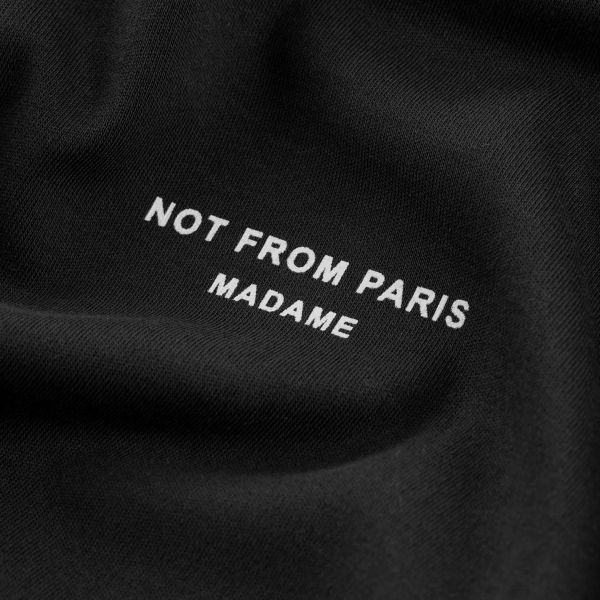 Drôle De Monsieur NFPM T-shirt Zwart