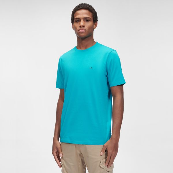 CP Company Small Logo T-shirt Blauw