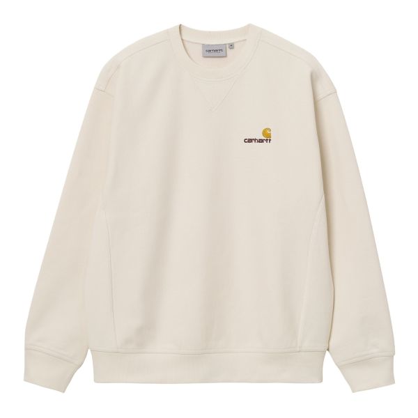 Carhartt American Script Sweater Off White