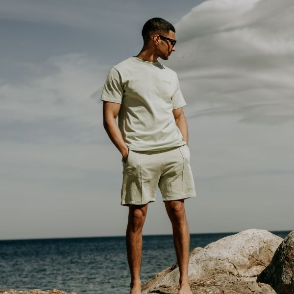 Croyez Abstract Korte Broek Groen