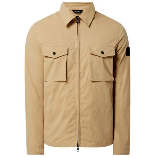 Calvin Klein Overshirt Bruin