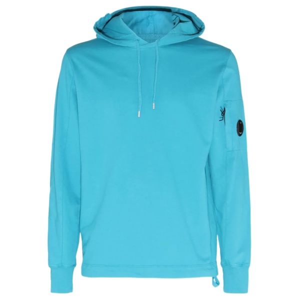 CP Company Light Fleece Hoodie Blauw
