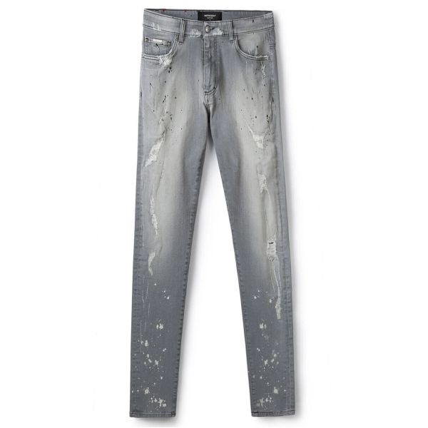 Represent Repairer Jeans Licht Grijs