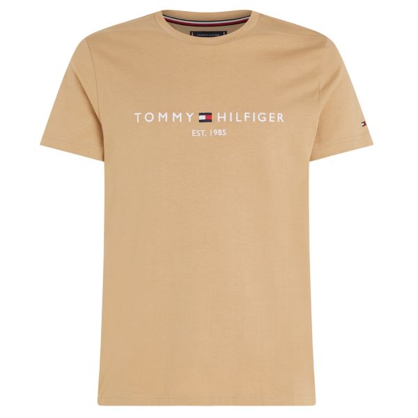 Tommy Hilfiger Logo T-shirt Beige