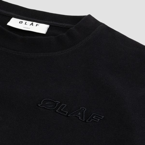 Olaf Heavyweight Studio T-shirt Zwart