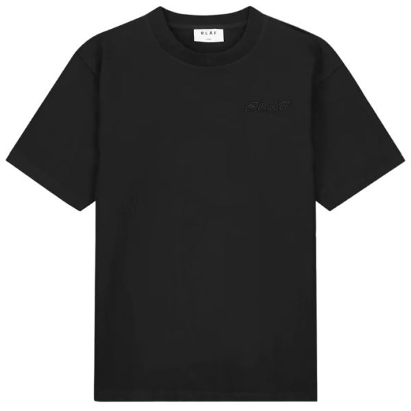 Olaf Heavyweight Studio T-shirt Zwart