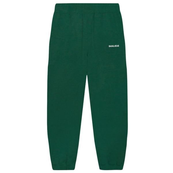 Banlieue Script Trainingsbroek Donker Groen