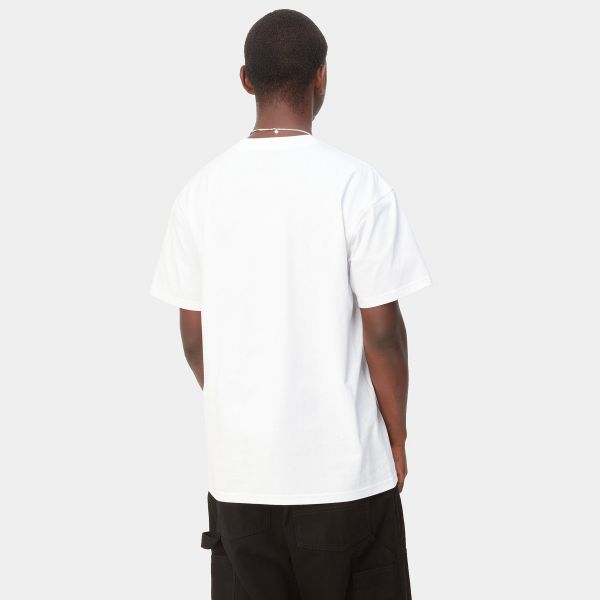 Carhartt American Script T-shirt Wit
