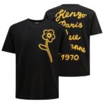 Kenzo Rue Vivienne Oversized T-shirt Zwart