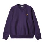 Carhartt American Script Sweater Paars