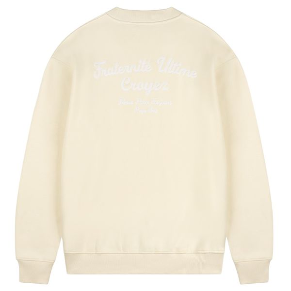 croyez fraternité sweater beige