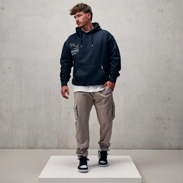 Croyez Technical Cargo Pants Beige