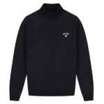 Arte Antwerp Kole Logo Turtle Neck Sweater Zwart