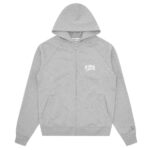 Billionaire Boys Club Small Arch Logo Zip Through Vest Grijs